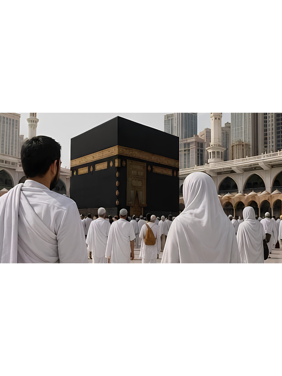 Jemaah umrah di Masjidil Haram